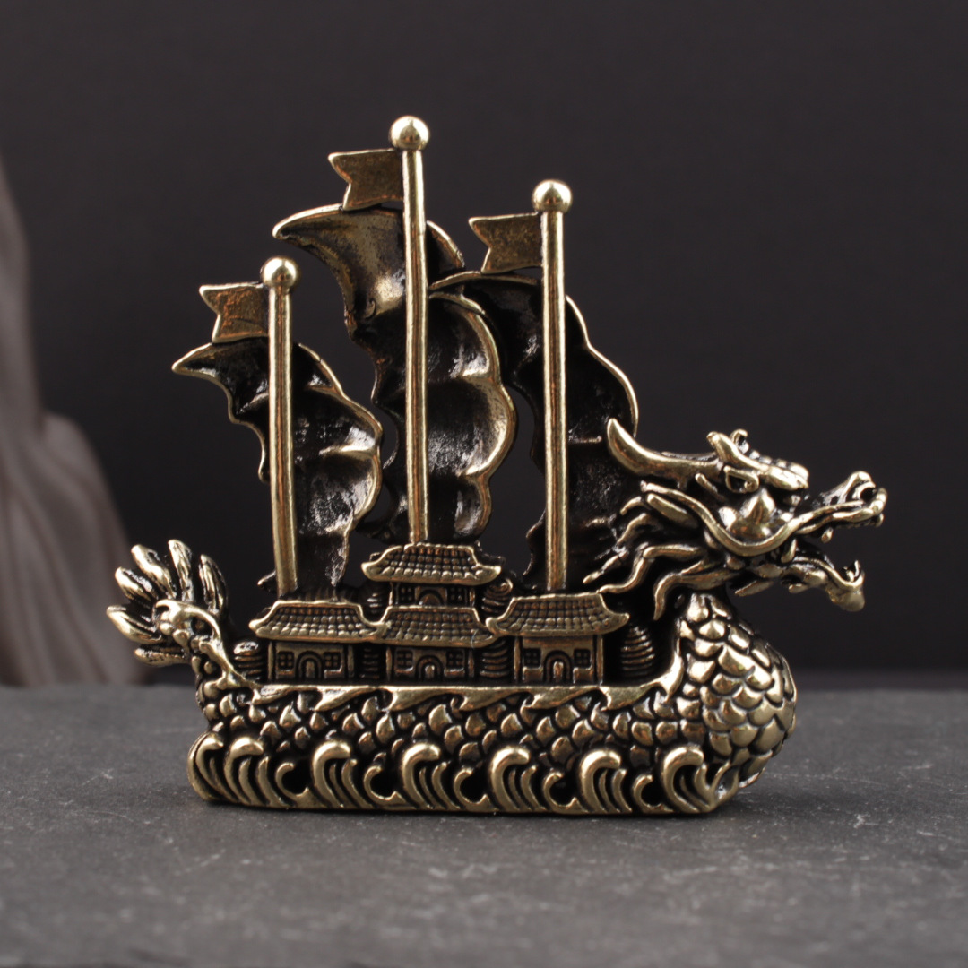 Statue de bateau dragon, décor - Office Technologies avis et prix