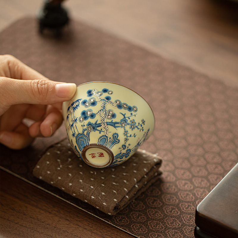 Tasse à thé Jingdezhen peinte  - Office Technician avis et prix