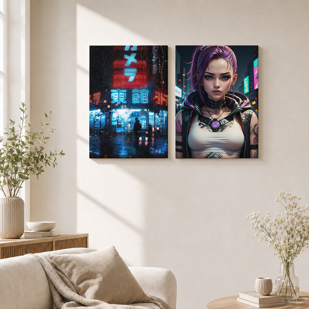 Affiche imprimée sur toile Cyb - Office Technologies avis et prix